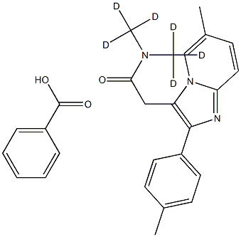 唑吡坦-D6, 1189868-12-9, 结构式