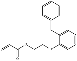 2-(2-苄基苯氧基)丙烯酸乙酯, 1193170-24-9, 结构式
