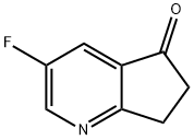 3-CHLORO-6,7-DIHYDRO-5H-CYCLOPENTA[B]PYRIDIN-5-ONE Struktur