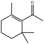 Ethanone, 1-(2,6,6-trimethyl-1-cyclohexen-1-yl)- Structure