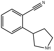 2-(pyrrolidin-3-yl)benzonitrile Structure