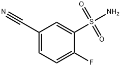 5-CYANO-2-FLUOROBENZENESULFONAMIDE,1204572-73-5,结构式