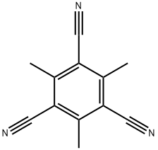 1,3,5-BENZENETRICARBONITRILE,2,4,6-TRIMETHYL- Structure