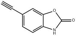 6-乙炔基苯并[D]噁唑-2(3H)-酮, 1207594-32-8, 结构式