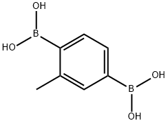 (2-methyl-1,4-phenylene)diboronic acid Structure