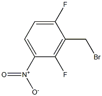 Benzene, 2-(bromomethyl)-1,3-difluoro-4-nitro- Structure
