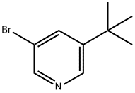 3-bromo-5-tert-butylpyridine Structure