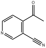 4-acetylnicotinonitrile Structure