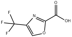4-三氟甲基噁唑-2-甲酸 结构式