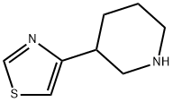 4-(piperidin-3-yl)thiazole Structure