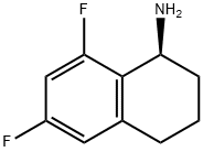 (S)-6,8-difluoro-1,2,3,4-tetrahydronaphthalen-1-amine,1212866-19-7,结构式