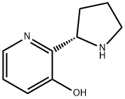 2-((2S)PYRROLIDIN-2-YL)PYRIDIN-3-OL Struktur