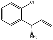 (S)-1-(2-氯苯基)丙-2-烯-1-胺, 1213656-08-6, 结构式