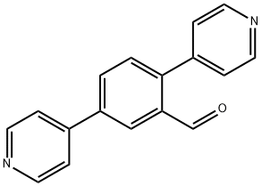 Benzaldehyde, 2,5-di-4-pyridinyl-, 1214344-98-5, 结构式