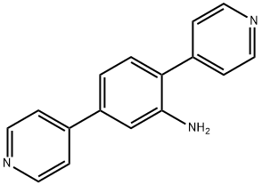 Benzenamine, 2,5-di-4-pyridinyl- Structure