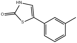 2-Hydroxy-5-(3-tolyl)thiazole,1215072-41-5,结构式