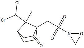 (+)-(8,8-DICHLOROCAMPHORYLSULFONYL)OXAZIRIDINE Structure