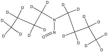 N-Nitroso-di-n-butylamine-d18 结构式