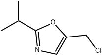 5-(chloromethyl)-2-isopropyloxazole Structure