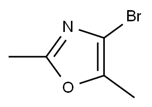 2,5-dimethyl-4-bromooxazole, 1225058-51-4, 结构式