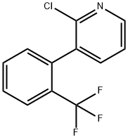 2-Chloro-3-(2-trifluoromethylphenyl)pyridine|