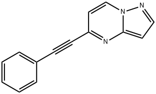 5-phenylethynyl-pyrazolo[1,5-a]pyrimidine,1228352-12-2,结构式
