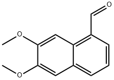 6,7-dimethoxy-1-naphthaldehyde,123295-68-1,结构式