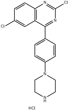 1234367-58-8 2,6-dichloro-4-(4-(piperazin-1-yl)phenyl)quinazoline HCl