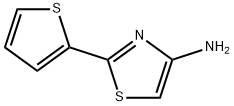 4-Amino-2-(2-thienyl)thiazole, 123970-78-5, 结构式