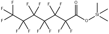 Trimethylsilyl perfluoroheptanoate 结构式