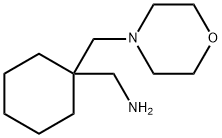 {1-[(吗啉-4-基)甲基]环己基}甲胺,1248125-78-1,结构式