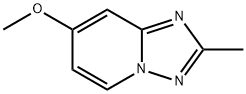 7-methoxy-2-methyl-[1,2,4]triazolo[1,5-a]pyridine 化学構造式