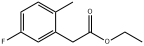 ethtyl 5-fluoro-2-methylphenylacetate Structure