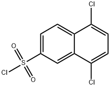 5,8-dichloronaphthalene-2-sulfonyl chloride Structure