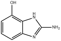 2-氨基-1H-苯并[D]咪唑-7-醇,1255789-22-0,结构式