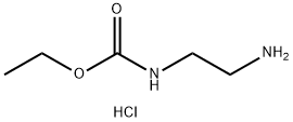 N-(2-氨基乙基)氨基甲酸乙酯盐酸盐,1258639-97-2,结构式