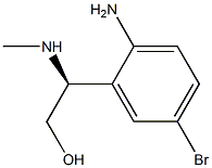 (S)-2-(2-amino-5-bromophenyl)-2-(methylamino)ethan-1-ol Structure