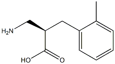 (R)-3-amino-2-(2-methylbenzyl)propanoicacid,1260602-50-3,结构式