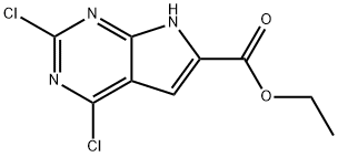 1260785-39-4 Ethyl 2,4-dichloro-7H-pyrrolo[2,3-d]pyrimidine-6-carboxylate