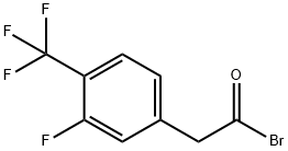 3-fluoro-4-(trifluormethyl) phenacyl bromide|