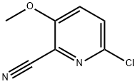 6-Chloro-3-methoxy-pyridine-2-carbonitrile Structure