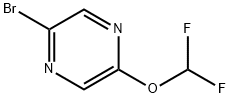 2-溴-5-(二氟甲氧基)吡嗪, 1261768-93-7, 结构式