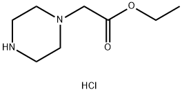 Ethyl 1-piperazinylacetate dihydrochloride Struktur