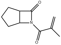 6-(2-Methyl-1-oxo-2-propen-1-yl)-6-azabicyclo[3.2.0]heptan-7-one,1267624-16-7,结构式