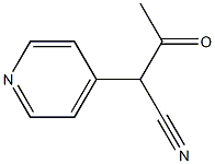 3-oxo-2-(pyridin-4-yl)butanenitrile 结构式