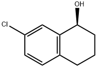 (1S)-7-chloro-1,2,3,4-tetrahydronaphthalen-1-ol Structure