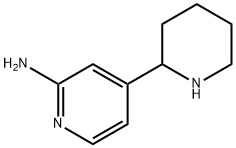 4-(piperidin-2-yl)pyridin-2-amine,1270424-31-1,结构式