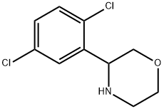 3-(2,5-DICHLOROPHENYL)MORPHOLINE Structure