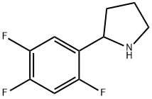 2-(2,4,5-TRIFLUOROPHENYL)PYRROLIDINE Struktur