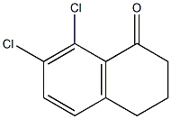 7,8-dichloro-3,4-dihydronaphthalen-1(2H)-one,1273596-31-8,结构式